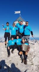 Triglav_Odprava TK Kozje pri Aljaževem stolpu